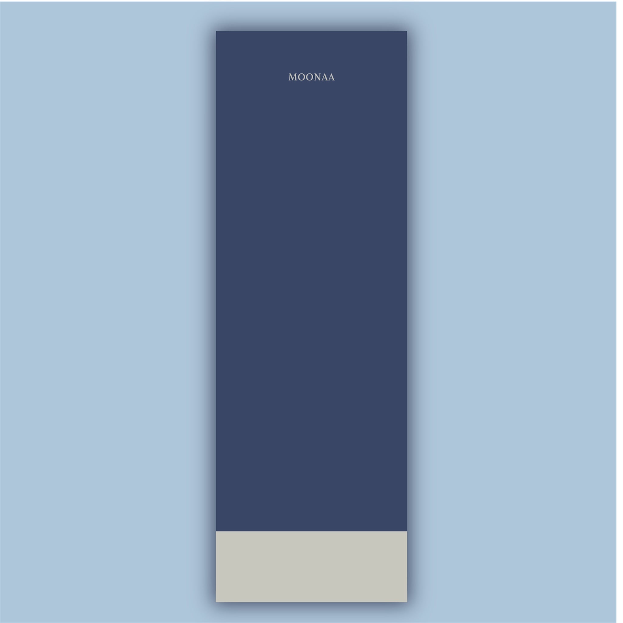 Luxury Chiffon Hijab – Two Tone Modest Scarf - Navyblue